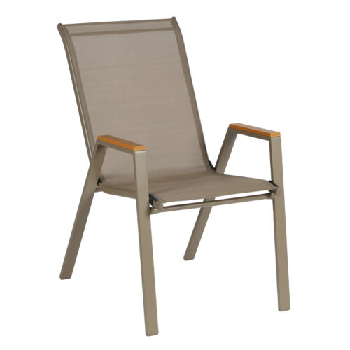 ΠΟΛΥΘΡΟΝΑ ΕΞ.ΧΩΡΟΥ LEONE HM6429.04 ΜΕΤΑΛΛΙΚΗ ΣΑΜΠΑΝΙ--TEXTILENE ΣΑΜΠΑΝΙ 54x74x91Υεκ (x1)