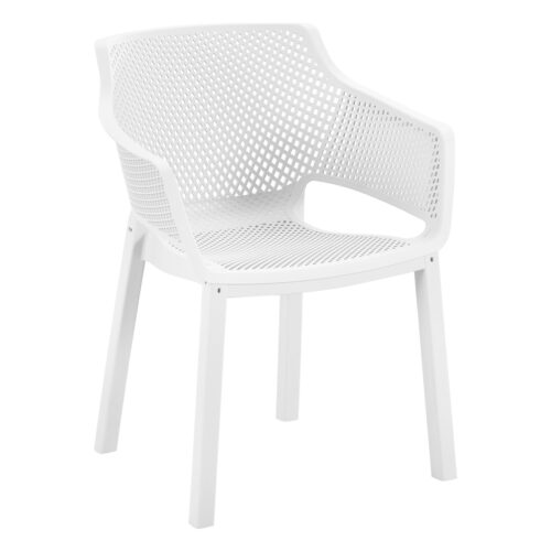 ΠΟΛΥΘΡΟΝΑ ΠΟΛΥΠΡΟΠΥΛΕΝΙΟΥ PEGGY HM6368.01 ΛΕΥΚΟ 60x55x79Υεκ (x1)