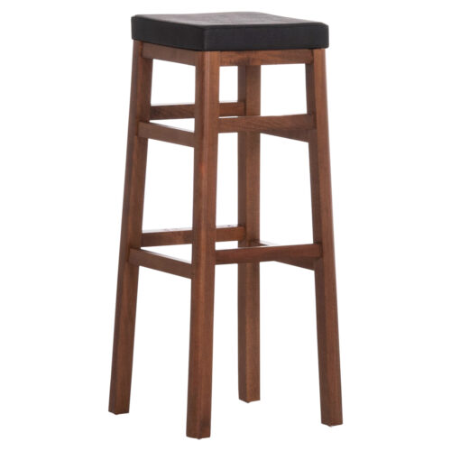 ΣΚΑΜΠO ΚΑΦΕΝΕΙΟΥ ΚΑΦΕ ΜΕ PU ΜΑΥΡΟ ΤΕΤΡΑΓΩΝΟ HM8069 30x34x82Υ εκ. (x1)