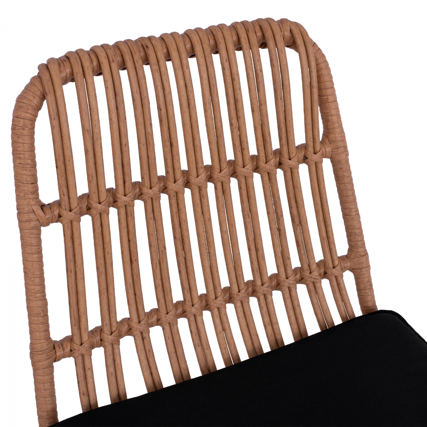 ΣΚΑΜΠΟ ΜΕΤΑΛΛΙΚΟ ΜΕ ΜΑΞΙΛΑΡΙ ALLEGRA HM5452 ΜΕ WICKER ΣΕ ΜΠΕΖ ΑΠΟΧΡΩΣΗ 56x60x109 εκ. (x1) - Image 7