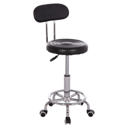 ΣΚΑΜΠΟ ΠΕΡΙΣΤΡΕΦΟΜΕΝΟ ΣΧΕΔΙΑΣΤΗΡΙΟΥ IRIS HM211.21 PU ΜΑΥΡΟ HOMEMARKT 34x43x86,5Υεκ. (x2)