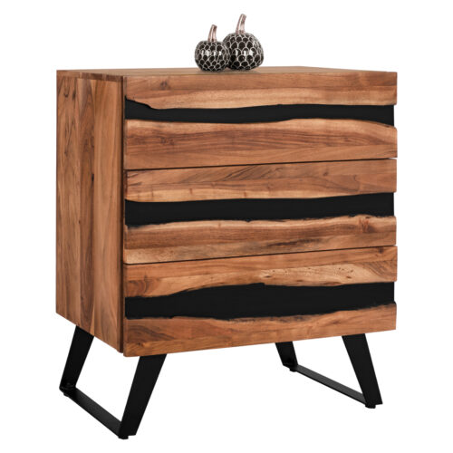 ΣΥΡΤΑΡΙΕΡΑ ALICIA ΑΠΟ ΜΑΣΙΦ ΞΥΛΟ ΑΚΑΚΙΑΣ HM8361.11 80x38x86Y εκ. (x1)