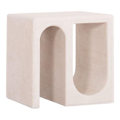 ΤΡΑΠΕΖΙ ΣΑΛΟΝΙΟΥ ΣΕΙΡΑ SANTORINI HM18070 MDF ΣΕ ΥΠΟΛΕΥΚΟ ΧΡΩΜΑ 48x38x48,5Υεκ. (x1)