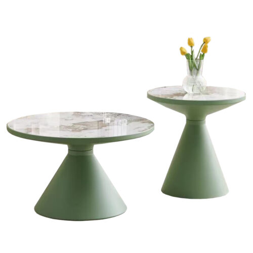 ΣΕΤ 2 ΤΡΑΠΕΖΙA ΣΑΛΟΝΙΟΥ LYNX HM18316.95 Β' ΔΙΑΛΟΓΗΣ-ΜΕΤΑΛΛΟ & SINTERED STONE TOP (x1)