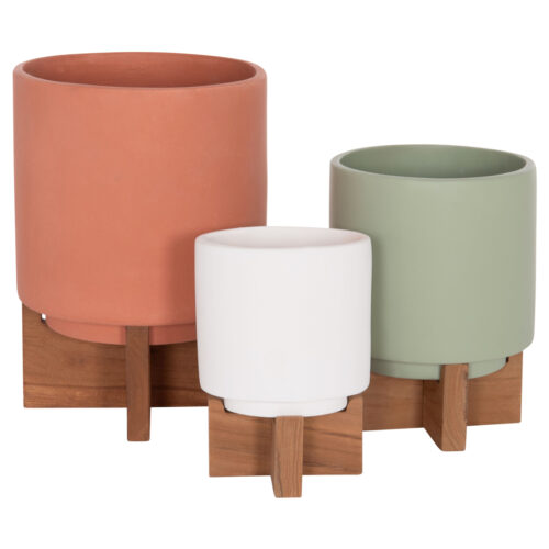 ΣΕΤ 3 ΓΛΑΣΤΡΕΣ ΜΕ TEAK ΒΑΣΕΙΣ TANTI HM4685 FIBER CEMENT ΣΕ 3 ΧΡΩΜΑΤΑ (x1)