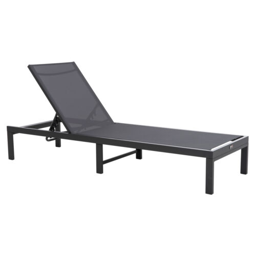 ΞΑΠΛΩΣΤΡΑ ΑΛΟΥΜΙΝΙΟΥ THATCHER HM5983.03 ΑΝΘΡΑΚΙ ΣΚΕΛΕΤΟΣ & TEXTILENE 196,5x64,5x92Υεκ (x1)