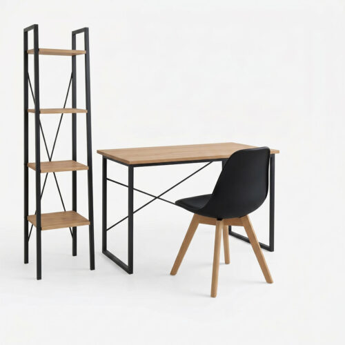 Φοιτητικό πακέτο επίπλων γραφείου Zayin-Ramon-Gaston I pakoworld σετ 3 τμχ (x1)