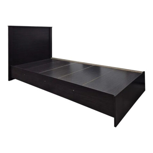 Κρεβάτι με στρώμα Athos-Nemesis pakoworld wenge 90x190εκ (x1)