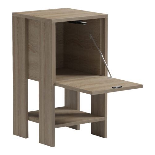 Κομοδίνο Reppo pakoworld sonoma 30x30x55εκ (x1)