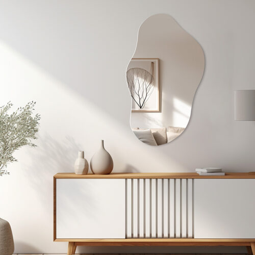 Καθρέπτης Ιrregular 2 pakoworld 35x1x60εκ (x1)