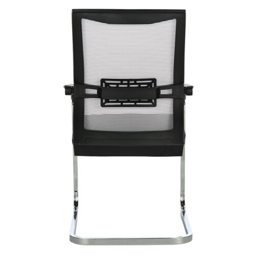 Καρέκλα γραφείου επισκέπτη Chromatic pakoworld μέταλλο-mesh μαύρο (x1)