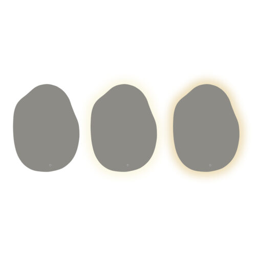 Καθρέπτης Mirila pakoworld led 60x2.5x80εκ (x1)