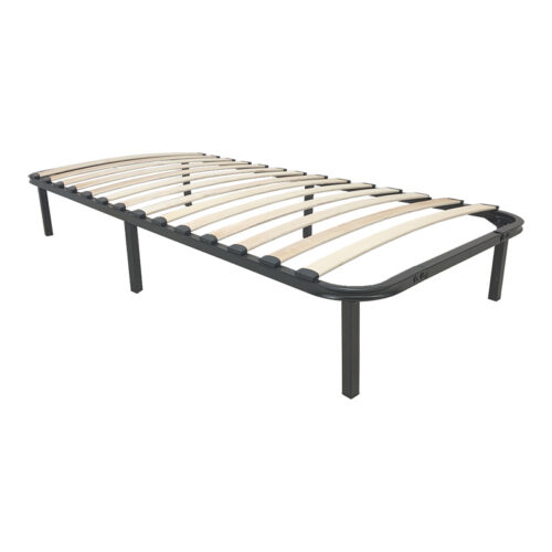 Κρεβάτι-υπόστρωμα Amaso pakoworld μεταλλικό μαύρο 90x190x28εκ (x1)