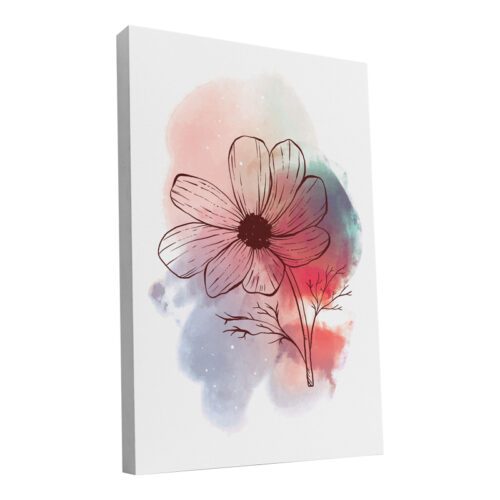 Πίνακας σε καμβά Nerve pakoworld τρίπτυχος με ψηφιακή εκτύπωση και πλαίσιο 50x2x70εκ (x1)