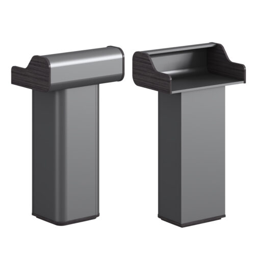 ΑΝΑΛΟΓΙΟ ΟΜΙΛΗΤΗ SPEEKER HM2151 ΜΕΛΑΜΙΝΗ ΣΕ ΓΚΡΙ 60x40x108Υεκ (x1)