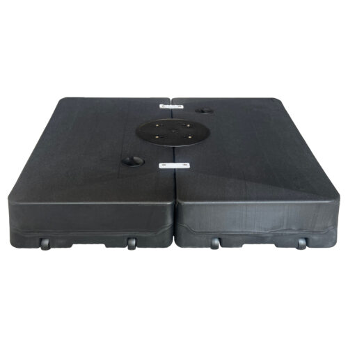 ΒΑΣΗ ΟΜΠΡΕΛΑΣ HM6608 ΠΟΛΥΑΙΘΥΛΕΝΙΟΥ ΣΕ ΜΑΥΡΟ ΧΡΩΜΑ 98x98x18Υεκ. (x1)