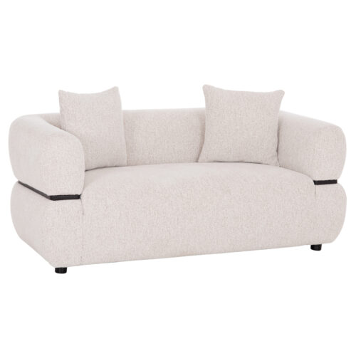 ΚΑΝΑΠΕΣ 2-ΘΕΣΙΟΣ ARCTIS HM3328.02 ΑΝΟΙΧΤΟ ΜΠΕΖ ΥΦΑΣΜΑ 169x88x88Υεκ. (x1)