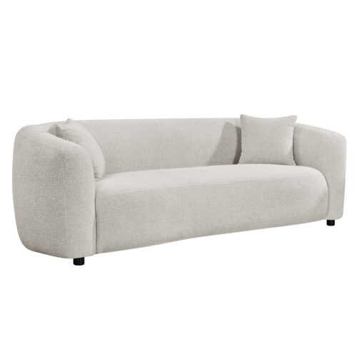 ΚΑΝΑΠΕΣ 3-ΘΕΣΙΟΣ NORD HM3321.02 ΑΝΟΙΧΤΟ ΜΠΕΖ ΥΦΑΣΜΑ 230x96x75Υεκ. (x1)