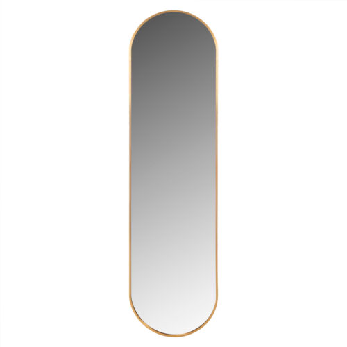 ΚΑΘΡΕΠΤΗΣ ΤΟΙΧΟΥ HM9581.30 ΨΗΛΟΣ ΟΒΑΛ ΣΚΕΛΕΤΟΣ ΑΛΟΥΜΙΝΙΟΥ ΧΡΥΣΟΣ 38,5x4x149Υεκ. (x1)