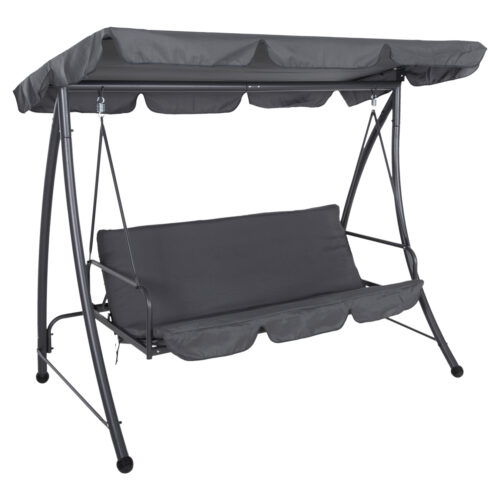 ΚΟΥΝΙΑ-ΚΡΕΒΑΤΙ 3ΘΕΣΙΑ ΜΕ ΣΚΙΑΣΤΡΟ LIKID HM5980.01 ΜΕΤΑΛΛΟ&ΥΦΑΣΜΑ ΓΚΡΙ 200x120x164Υεκ. (x1)