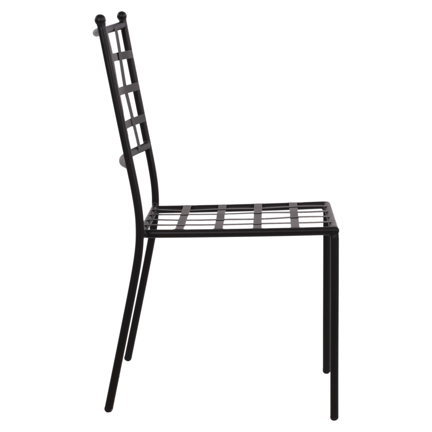 ΜΕΤΑΛΛΙΚΗ ΚΑΡΕΚΛΑ EMERY HM5509 ΣΕ ΜΑΥΡΗ ΑΠΟΧΡΩΣΗ 46x58x88 cm (x1) - Image 4
