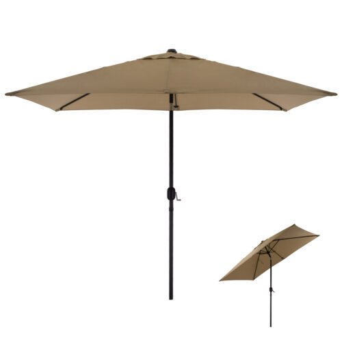 ΟΜΠΡΕΛΑ ΑΛΟΥΜΙΝΙΟΥ CAMBELL HM6029.02 ΟΡΘΟΓΩΝΙΑ ΑΝΑΚΛΙΝΟΜΕΝΗ ΜΟΚΑ ΓΚΡΙ 262x170x253 εκ. (x1)