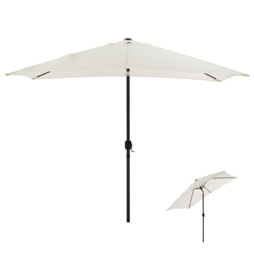 ΟΜΠΡΕΛΑ ΑΛΟΥΜΙΝΙΟΥ CAMBELL HM6029.10 ΟΡΘΟΓΩΝΙΑ ΑΝΑΚΛΙΝΟΜΕΝΗ ΜΠΕΖ ΓΚΡΙ 262x170x253 εκ. (x1)