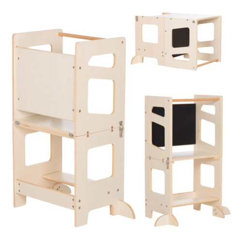 ΠΥΡΓΟΣ ΕΚΜΑΘΗΣΗΣ ΜΕ ΠΙΝΑΚΑ RICKI HM18344.01 ΞΥΛΟ ΠΕΥΚΟΥ ΦΥΣΙΚΟ 43x32x84Υεκ (x1)