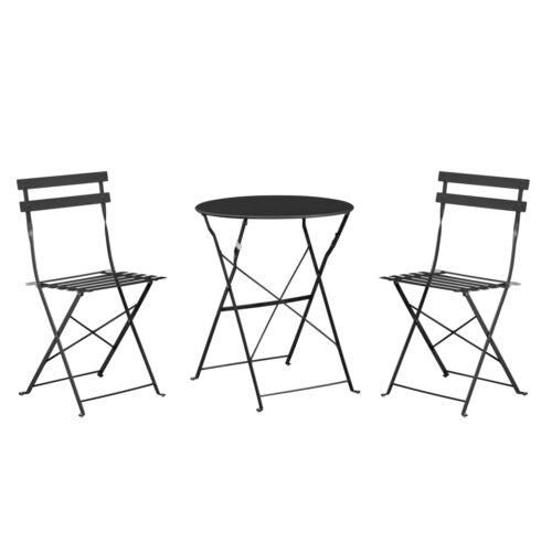 ΣΕΤ ΖΑΠΠΕΙΟΥ 3TMX SOPHIE HM21118.02 ΜΕΤΑΛΛΙΚΟ ΣΕ ΜΑΥΡΟ ΧΡΩΜΑ (x1)