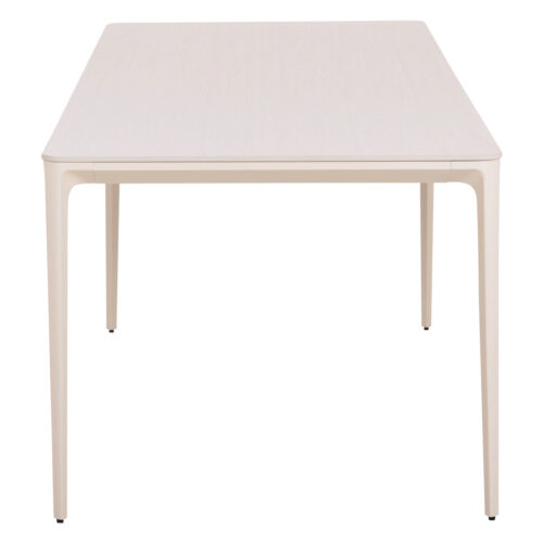 ΤΡΑΠΕΖΙ ΤΡΑΠΕΖΑΡΙΑΣ STAD HM6558.02 ΜΠΕΖ ΑΛΟΥΜΙΝΙΟ--ΛΕΥΚΟ SINTERED STONE 220x100x74Υεκ (x1)