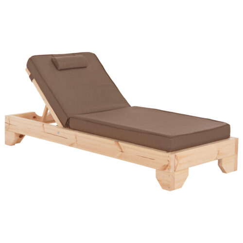 ΞΑΠΛΩΣΤΡΑ ΜΕ ΜΑΞΙΛΑΡΙ ΚΟΡΙΝΟΣ HM10777.04T ΞΥΛΟ ΠΕΥΚΟΥ--TEXTILENE ΜΟΚΑ 79x204x80Υεκ (x1)