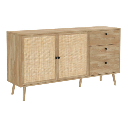 Μπουφές Oslo pakoworld sonoma 150x39x79εκ (x1)