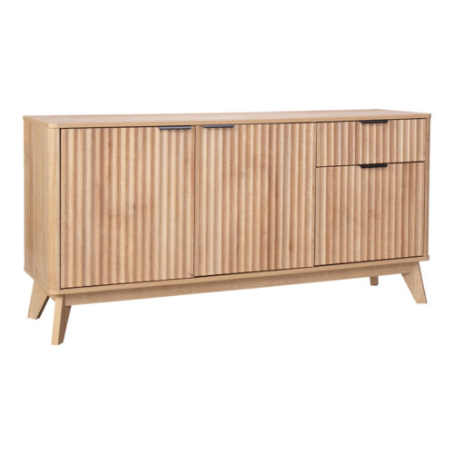 Μπουφές Hamea pakoworld mdf σε φυσική απόχρωση 150x39,5x73εκ (x1)