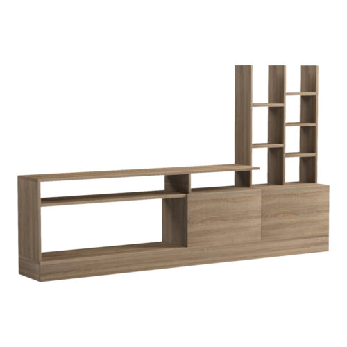 Σύνθετο σαλονιού Seruno pakoworld sonoma 170x25x100εκ (x1)