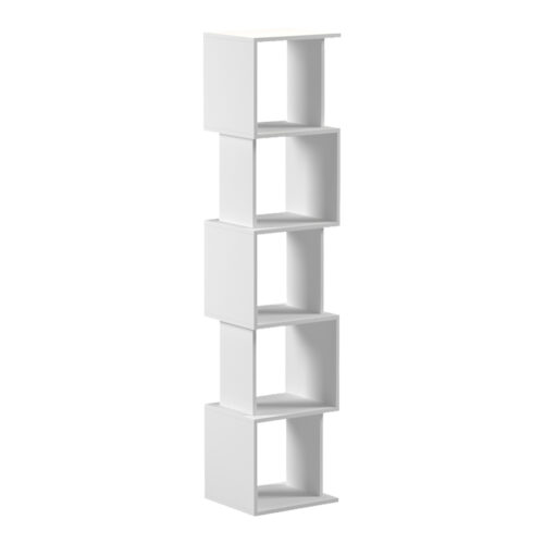 Βιβλιοθήκη Cubik pakoworld λευκό 35x30x161εκ (x1)