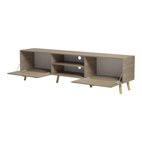 Έπιπλο τηλεόρασης Gorna pakoworld sonoma 180x35x48.6εκ (x1)