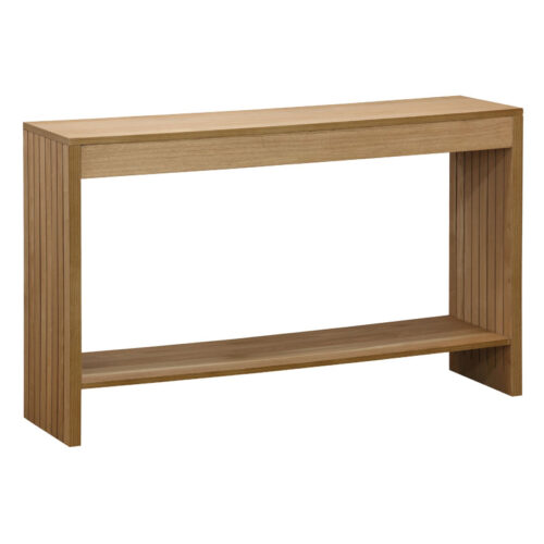 Κονσόλα Focused pakoworld MDF φυσικό 120x35x74εκ (x1)