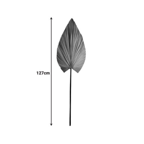 Διακοσμητικό φύλλο Leafen pakoworld φυσικό palm leaf 134εκ (x1)