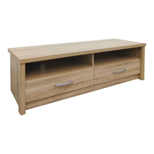 Έπιπλο τηλεόρασης Podizor pakoworld σε sonoma απόχρωση 120x45x42.5εκ (x1)