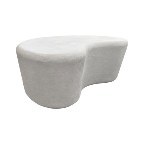 Τραπέζι σαλονιού Fedris pakoworld mdf λευκό 80x70x34εκ (x1)