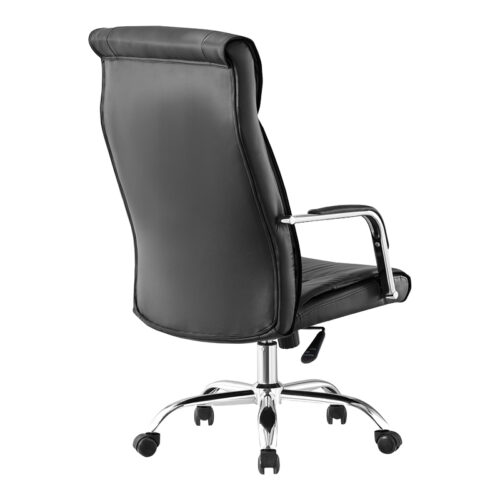 Καρέκλα γραφείου διευθυντή Biani pakoworld pu μαύρο 56x70x107-115εκ (x1)