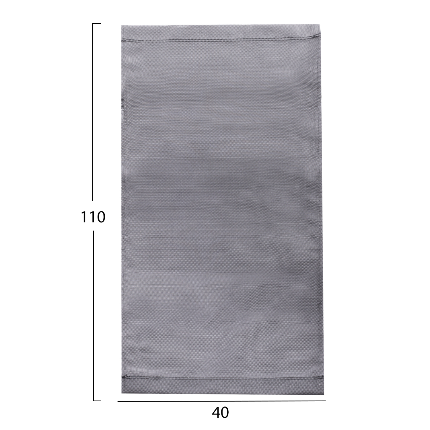ΑΝΤΑΛΛΑΚΤΙΚΟ ΠΑΝΙ TEXTILENE 550gr/m2 2X1 ΓΚΡΙ ΓΙΑ ΣΕΖΛΟΝΓΚ ΛΗΜΝΟΣ HM5805.10Τ 110Χ40 (x1) - Image 2