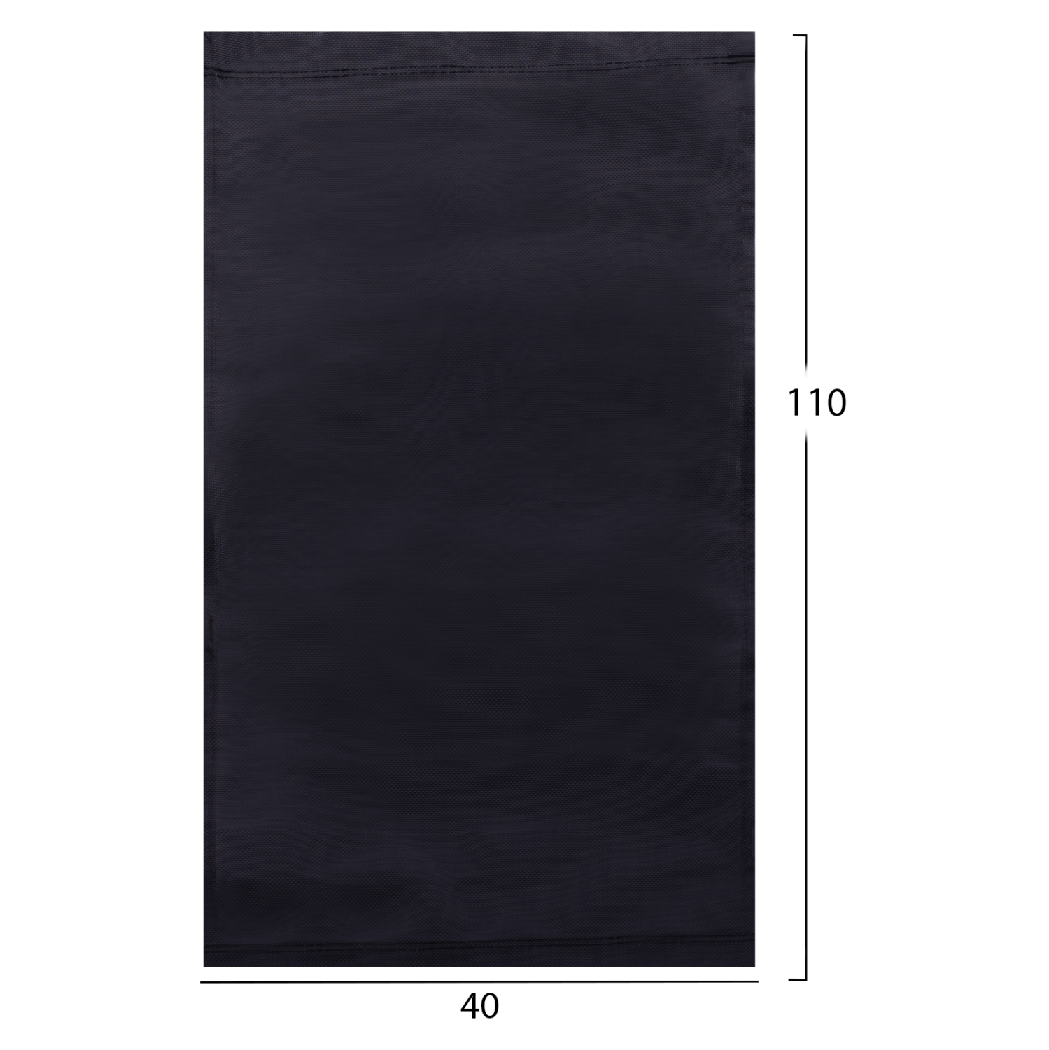 ΑΝΤΑΛΛΑΚΤΙΚΟ ΠΑΝΙ TEXTILENE 550gr/m2 2X1 ΜΑΥΡΟ ΓΙΑ ΣΕΖΛΟΝΓΚ ΛΗΜΝΟΣ HM5805.05Τ 110Χ40 (x1) - Image 2