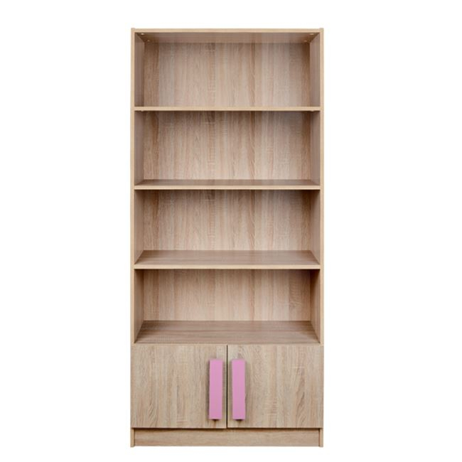 ΒΙΒΛΙΟΘΗΚΗ PLAYROOM SONAMA-ΡΟΖ HM10146.03 80X35X180εκ. (x1) - Image 2