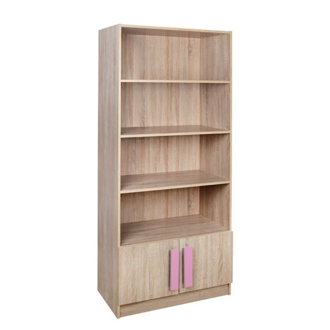 ΒΙΒΛΙΟΘΗΚΗ PLAYROOM SONAMA-ΡΟΖ HM10146.03 80X35X180εκ. (x1)