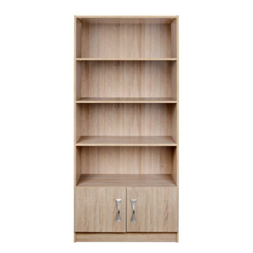 ΒΙΒΛΙΟΘΗΚΗ SONAMA-ΑΣΗΜΙ HM10146.01 80X35X180εκ. (x1)