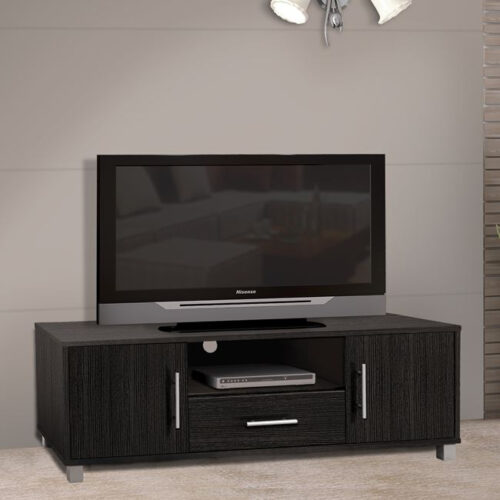 ΕΠΙΠΛΟ ΤΗΛΕΟΡΑΣΗΣ MACIE ΜΕΛΑΜΙΝΗΣ HM2203.01 ZEBRANO 120x40x39Y εκ. (x1)