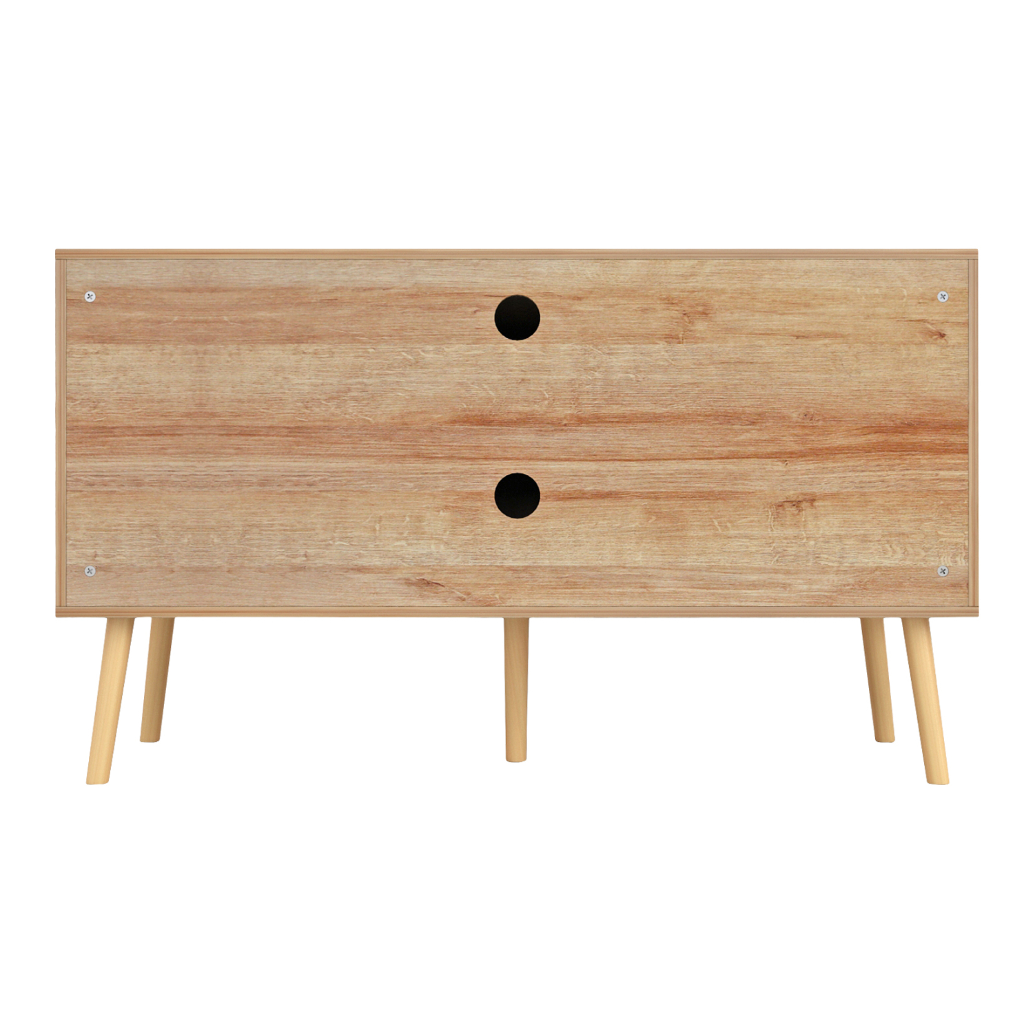ΕΠΙΠΛΟ TV ΜΕΛΑΜΙΝΗΣ COLM ΜΕ ΠΟΡΤΕΣ RATTAN HM9223.11 ΣΕ ΧΡΩΜΑ ΦΥΣΙΚΟ 120x39x56,5Υεκ. (x1) - Image 5