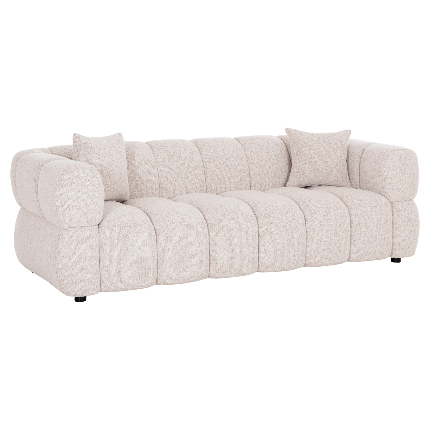 ΚΑΝΑΠΕΣ 3-ΘΕΣΙΟΣ NORIKA HM3331.02 ΕΚΡΟΥ ΥΦΑΣΜΑ 220x88x85Υεκ. (x1) - Image 9