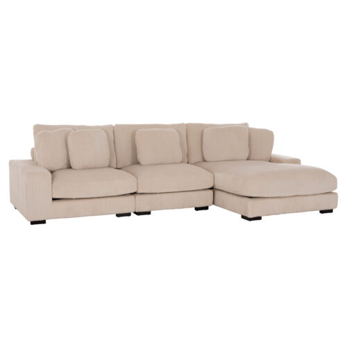 ΚΑΝΑΠΕΣ ΔΕΞΙΑ ΓΩΝΙΑ CRANFIELD HM3287.02R ΜΠΕΖ ΡΙΓΕ ΥΦΑΣΜΑ 315x167(γωνία)x67Υεκ. (x1)